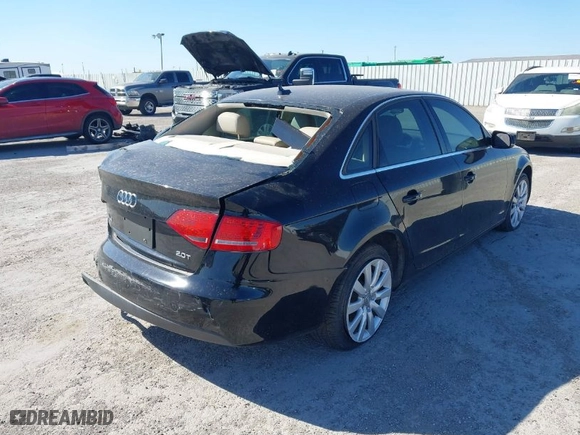 2011 Audi A4 2.0T Premium Plus with VIN WAUEFAFL8BN001850, listed as a IAAI auction lot 41851345 with 1 mi miles. Bid and sale history available at carsss.com. Image 4.
