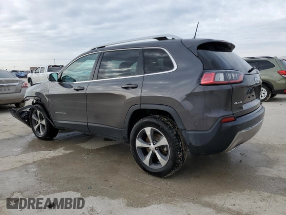 2019 Jeep Cherokee Limited with VIN 1C4PJMDX5KD134895, listed as a Copart auction lot 45327835 with 92,428 mi miles and Salvage Title. Bid and sale history available at DreamBid. Image 2.