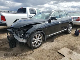 2017 Infiniti QX50 with VIN JN1BJ0RR4HM414784, listed as a Copart auction lot 52125905 with 56,258 mi miles and Salvage title. Bid and sale history available at DreamBid. Image 1.
