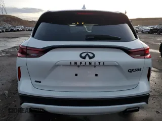 2024 Infiniti QX50 Sport with VIN 3PCAJ5FB1RF112540, listed as a Copart auction lot 85435974 with 3,055 mi miles and Salvage Title. Bid and sale history available at DreamBid. Image 6.