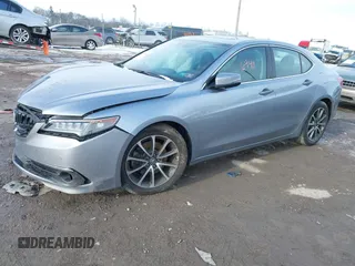 2016 Acura TLX V6 Advance with VIN 19UUB3F77GA002996, listed as a IAAI auction lot 41306941 with 12 mi miles. Bid and sale history available at carsss.com. Image 16.