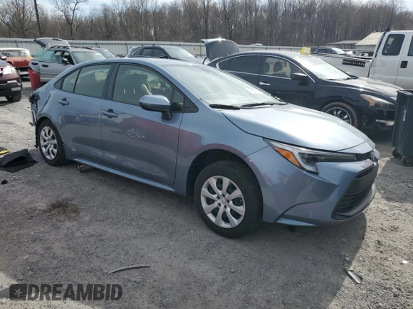 2023 Toyota Corolla Hybrid LE with VIN JTDBDMHE6PJ002943, listed as a Copart auction lot 49856805 with 20,700 mi miles and Salvage Title. Bid and sale history available at carsss.com. Image 4.