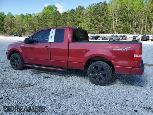 2007 Ford F-150 XL with VIN 1FTPX12V47NA08866, listed as a Copart auction lot 52646435 with Not provided miles and Non repairable. Bid and sale history available at DreamBid. Image 2.