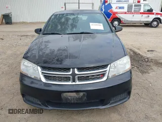 2014 Dodge Avenger SE with VIN 1C3CDZAB0EN183050, listed as a IAAI auction lot 42109104 with 108,732 mi miles. Bid and sale history available at carsss.com. Image 6.