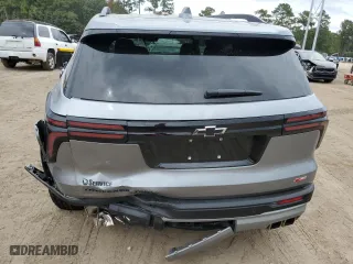 2024 Chevrolet Traverse AWD Z71 with VIN 1GNEVJKS0RJ144142, listed as a Copart auction lot 74747334 with 6,711 mi miles and Salvage Title. Bid and sale history available at carsss.com. Image 6.