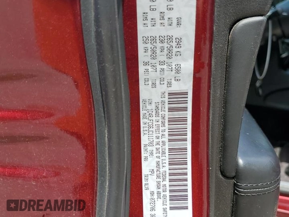 2018 Jeep Grand Cherokee High Altitude z VIN 1C4RJFCG6JC111703, wystawiony jako Copart lot #61926025 z przebiegiem 122 613 mil mil oraz Szkoda całkowita • Salvage title. Historia ofert i sprzedaży dostępna na DreamBid. Obrazek 13.