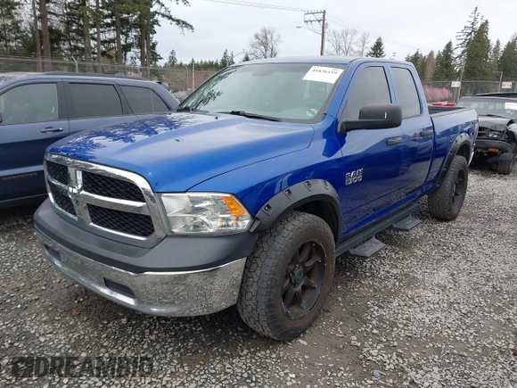 2016 Ram 1500 Express z VIN 1C6RR7FG5GS184948, wystawiony jako IAAI lot #41836159 z przebiegiem 147 710 mil mil oraz . Historia ofert i sprzedaży dostępna na DreamBid. Obrazek 2.