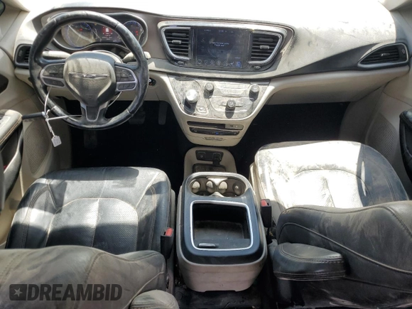 2017 Chrysler Pacifica Touring L Plus with VIN 2C4RC1EGXHR518841, listed as a Copart auction lot 54969455 with 130,902 mi miles and Clean Title. Bid and sale history available at DreamBid. Image 8.