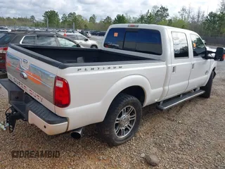2015 Ford F-250 Lariat with VIN 1FT7W2BT1FEC76120, listed as a IAAI auction lot 41825267 with Not provided miles and . Bid and sale history available at DreamBid. Image 4.
