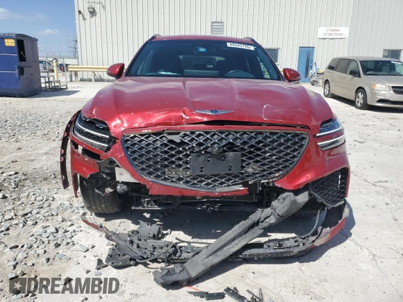 2023 Genesis GV70 2.5T z VIN KMUMADTB0PU086462, wystawiony jako Copart lot #49545785 z przebiegiem 72 917 mil mil oraz Szkoda całkowita • Salvage title. Historia ofert i sprzedaży dostępna na DreamBid. Obrazek 5.