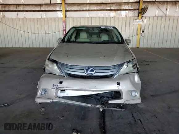 2012 Lexus HS with VIN JTHBB1BA3C2049151, listed as a Copart auction lot 74981034 with 283,714 mi miles and Salvage Title. Bid and sale history available at carsss.com. Image 11.