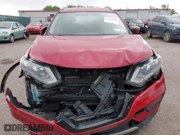 2017 Nissan Rogue SL with VIN 5N1AT2MV0HC796574, listed as a IAAI auction lot 42556921 with 180,752 mi miles and . Bid and sale history available at DreamBid. Image 6.