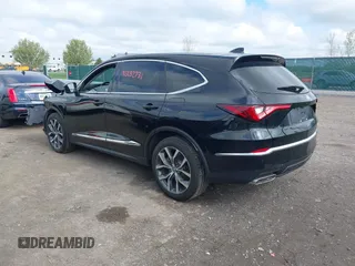 2022 Acura MDX Technology with VIN 5J8YE1H4XNL003559, listed as a IAAI auction lot 42232731 with 50,642 mi miles and . Bid and sale history available at DreamBid. Image 3.