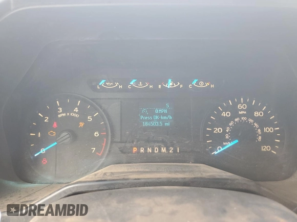 2015 Ford F-150 XLT with VIN 1FTFX1EF9FKE18630, listed as a Copart auction lot 52964715 with 184,503 mi miles and Clean Title. Bid and sale history available at carsss.com. Image 9.