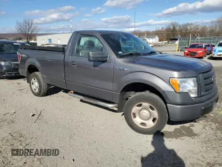 2009 Ford F-150 XL with VIN 1FTRF14W89KC90791, listed as a Copart auction lot 79266024 with 66,335 mi miles and Salvage title. Bid and sale history available at DreamBid. Image 4.