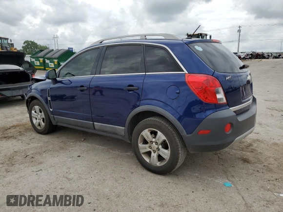 2013 Chevrolet Captiva Sport LS with VIN 3GNAL2EK3DS572915, listed as a Copart auction lot 59856664 with 82,311 mi miles and Salvage Title. Bid and sale history available at DreamBid. Image 2.