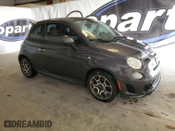 2018 FIAT 500 Pop with VIN 3C3CFFKH4JT352136, listed as a Copart auction lot 80069924 with 92,934 mi miles and Clean Title. Bid and sale history available at carsss.com. Image 4.