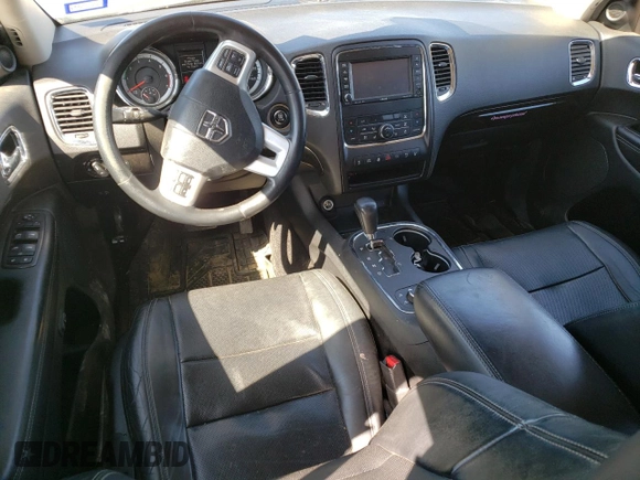 2012 Dodge Durango Citadel with VIN 1C4SDJET5CC158164, listed as a Copart auction lot 49826945 with 183,514 mi miles and Salvage Title. Bid and sale history available at DreamBid. Image 8.
