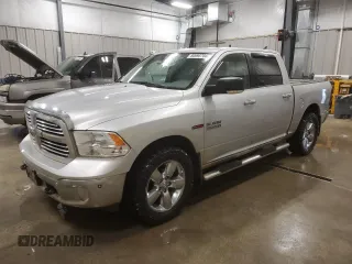 2018 Ram 1500 Big Horn with VIN 1C6RR7LM4JS258071, listed as a Copart auction lot 80995704 with 120,366 mi miles and Clean Title. Bid and sale history available at carsss.com. Image 1.