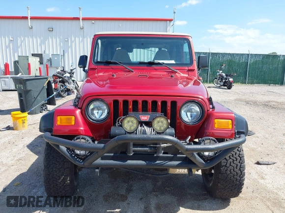 1999 Jeep Wrangler Sport with VIN 1J4FY19S2XP423638, listed as a IAAI auction lot 42553626 with 120,690 mi miles and . Bid and sale history available at DreamBid. Image 12.