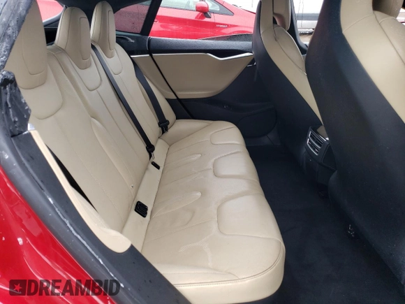 2017 Tesla Model S 100D with VIN 5YJSA1E29HF184387, listed as a Copart auction lot 39186144 with 101,387 mi miles and Salvage title. Bid and sale history available at DreamBid. Image 10.