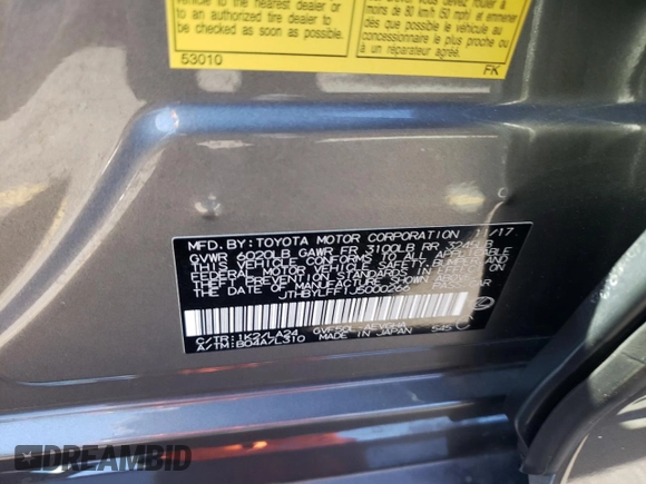 2018 Lexus LS with VIN JTHBYLFF1J5000266, listed as a Copart auction lot 77130624 with 36,312 mi miles and Salvage title. Bid and sale history available at DreamBid. Image 13.