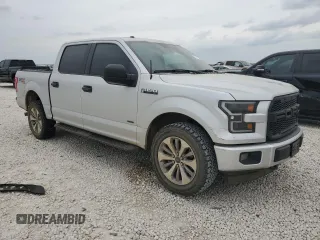 2017 Ford F-150 XL with VIN 1FTEW1EP3HKD52621, listed as a Copart auction lot 50790025 with 216,341 mi miles and Salvage Title. Bid and sale history available at carsss.com. Image 4.