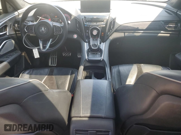 2019 Acura RDX w/A-Spec Pkg with VIN 5J8TC2H64KL027522, listed as a Copart auction lot 65029545 with 114,112 mi miles and Salvage title. Bid and sale history available at DreamBid. Image 8.