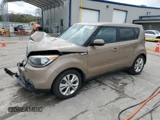 2015 Kia Soul + with VIN KNDJP3A54F7130892, listed as a Copart auction lot 51573325 with 121,078 mi miles and Salvage Title. Bid and sale history available at carsss.com. Image 1.