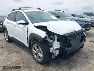 2023 Hyundai Kona SEL with VIN KM8K62AB9PU041695, listed as a IAAI auction lot 42030979 with 4,552 mi miles. Bid and sale history available at carsss.com. Image 1.