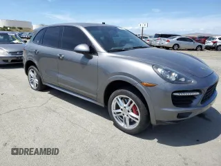 2013 Porsche Cayenne GTS with VIN WP1AD2A27DLA75169, listed as a Copart auction lot 56705735 with 148,880 mi miles and Salvage title. Bid and sale history available at DreamBid. Image 4.