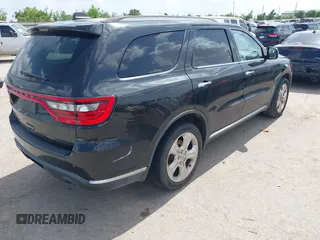 2014 Dodge Durango SXT z VIN 1C4RDHAG0EC597419, wystawiony jako IAAI lot #42534064 z przebiegiem 199 676 mil mil oraz . Historia ofert i sprzedaży dostępna na DreamBid. Obrazek 4.