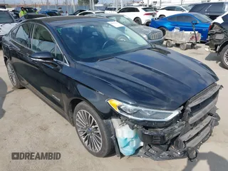 2018 Ford Fusion Titanium with VIN 3FA6P0RU6JR115236, listed as a IAAI auction lot 42111343 with 106,858 mi miles and . Bid and sale history available at DreamBid. Image 1.