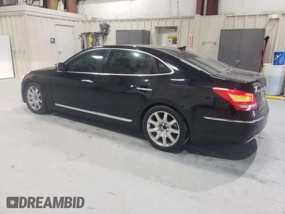 2012 Hyundai Equus Signature z VIN KMHGH4JH4CU057118, wystawiony jako Copart lot #58478515 z przebiegiem 147 142 mil mil oraz Czysty tytuł • Clean title. Historia ofert i sprzedaży dostępna na DreamBid. Obrazek 2.