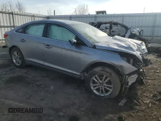 2017 Hyundai Sonata 2.4L with VIN 5NPE24AF3HH441971, listed as a Copart auction lot 48954245 with Not Provided miles and Salvage Title. Bid and sale history available at DreamBid. Image 4.