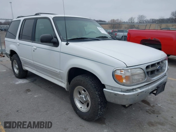 1998 Ford Explorer XL z VIN 1FMZU34E0WZB12557, wystawiony jako IAAI lot #41474546 z przebiegiem 119 294 mil mil oraz . Historia ofert i sprzedaży dostępna na DreamBid. Obrazek 1.