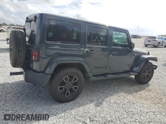 2017 Jeep Wrangler Unlimited Sahara with VIN 1C4BJWEG1HL653316, listed as a Copart auction lot 74277604 with 70,860 mi miles and Non repairable. Bid and sale history available at DreamBid. Image 3.