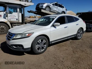 2013 Honda Crosstour EX-L with VIN 5J6TF2H58DL004500, listed as a Copart auction lot 46720855 with 73,892 mi miles and Salvage Title. Bid and sale history available at carsss.com. Image 1.
