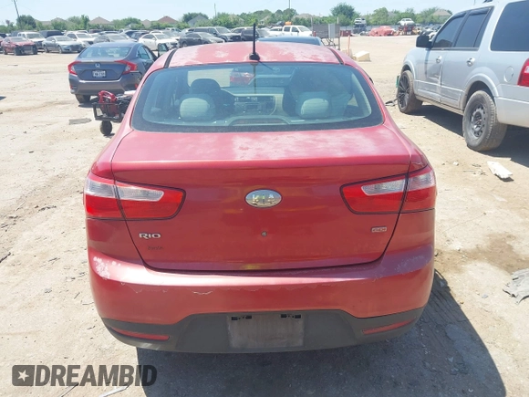 2013 Kia Rio LX with VIN KNADM4A37D6189199, listed as a IAAI auction lot 41992159 with 168,525 mi miles and . Bid and sale history available at DreamBid. Image 16.