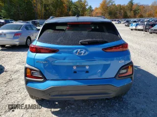 2018 Hyundai Kona SEL with VIN KM8K2CAA4JU145110, listed as a Copart auction lot 75627364 with 46,001 mi miles and Salvage Title. Bid and sale history available at carsss.com. Image 6.