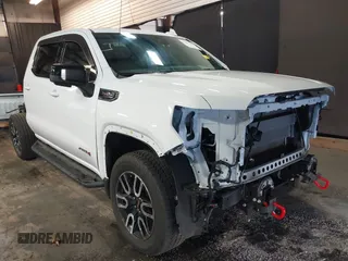 2024 GMC Sierra 1500 AT4 with VIN 3GTUUEEL9RG414568, listed as a IAAI auction lot 42097802 with 14,093 mi miles and . Bid and sale history available at DreamBid. Image 1.