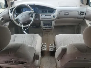 2001 Toyota Sienna LE with VIN 4T3ZF13C21U354682, listed as a Copart auction lot 50474715 with 119,844 mi miles and Salvage Title. Bid and sale history available at carsss.com. Image 10.
