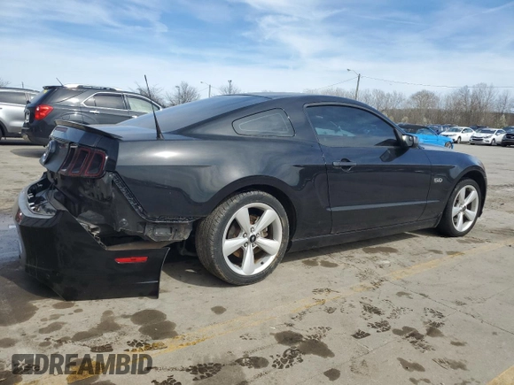 2013 Ford Mustang GT with VIN 1ZVBP8CF1D5256169, listed as a Copart auction lot 50200145 with 70,323 mi miles and Salvage title. Bid and sale history available at DreamBid. Image 3.