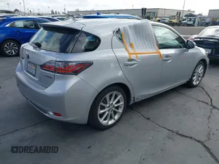 2011 Lexus CT 200h with VIN JTHKD5BH1B2004562, listed as a IAAI auction lot 41586037 with 94,017 mi miles and . Bid and sale history available at DreamBid. Image 4.