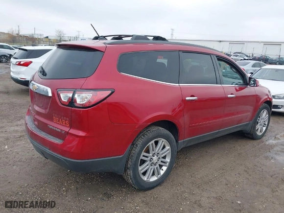 2014 Chevrolet Traverse LT with VIN 1GNKRGKDXEJ326811, listed as a IAAI auction lot 42006727 with 190,612 mi miles. Bid and sale history available at carsss.com. Image 4.