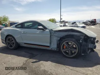 2021 Ford Mustang Mach 1 with VIN 1FA6P8R07M5550673, listed as a Copart auction lot 53577895 with 44,158 mi miles and Salvage title. Bid and sale history available at DreamBid. Image 4.