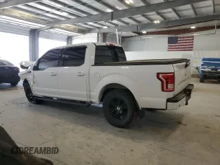 2017 Ford F-150 XL with VIN 1FTEW1EF5HKC24856, listed as a Copart auction lot 52581255 with 96,440 mi miles and Salvage Title. Bid and sale history available at carsss.com. Image 2.