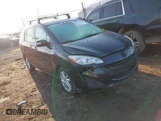 2015 Mazda Mazda5 Sport with VIN JM1CW2BL9F0191005, listed as a IAAI auction lot 41772132 with 218,071 mi miles. Bid and sale history available at carsss.com. Image 1.