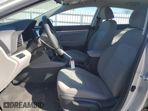 2019 Hyundai Elantra SE with VIN 5NPD74LF6KH486002, listed as a Copart auction lot 49592245 with 74,184 mi miles and Salvage Title. Bid and sale history available at DreamBid. Image 7.