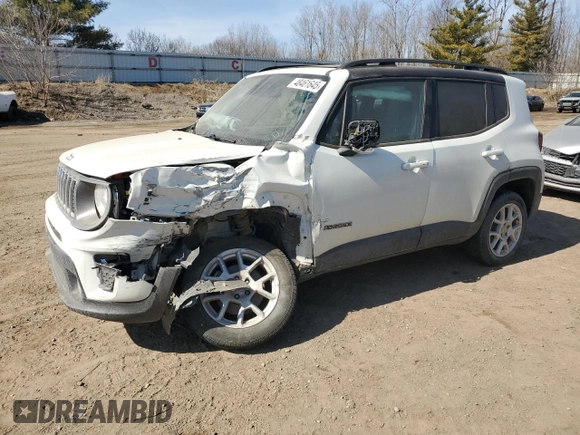 2021 Jeep Renegade Limited with VIN ZACNJDD14MPN00270, listed as a Copart auction lot 48461645 with 82,883 mi miles and Non repairable. Bid and sale history available at DreamBid. Image 1.